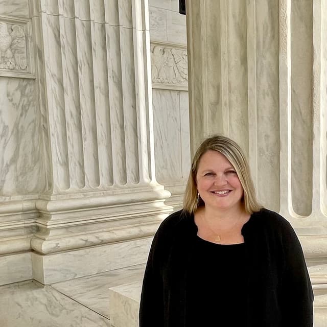 Jaime Hawk at the U.S. Supreme Court Bar
